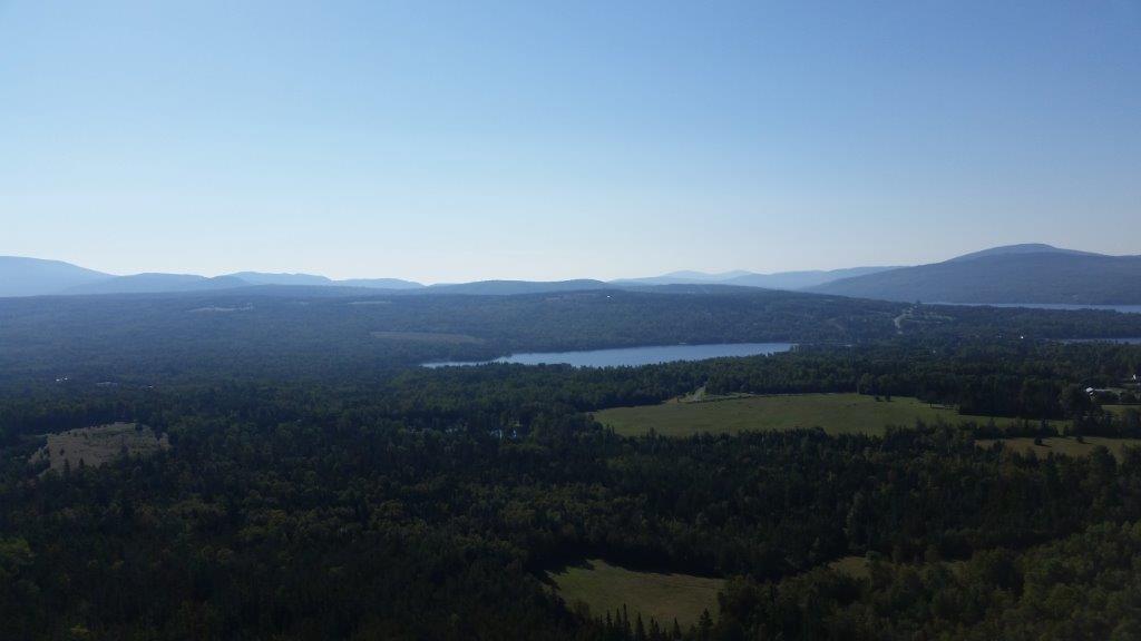 Aerial view of the natural beauty near the airport